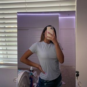 Baby blue Brandy Melville T-shirt